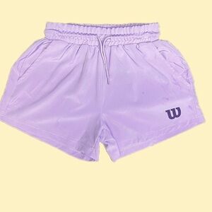 Wilson lavender shorts